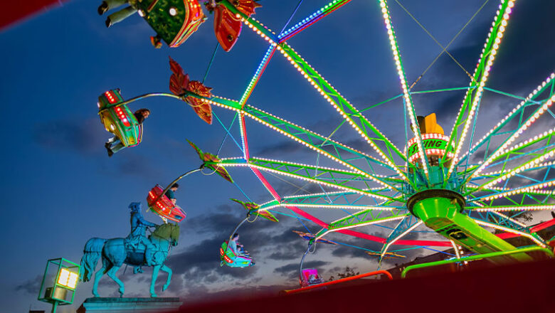 Zwischen Riesenrad und Zuckerwatte in der Braunschweiger Innenstadt