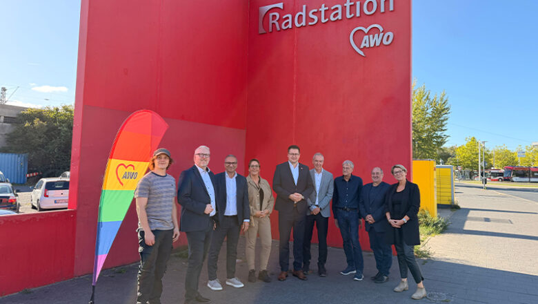 25 Jahre AWO-Radstation am Braunschweiger Hauptbahnhof