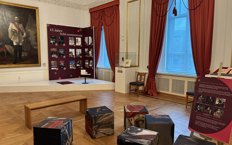 Am 13. September 2026 ist der letzte Tag der Ausstellung „15 Jahre Schlossmuseum“.