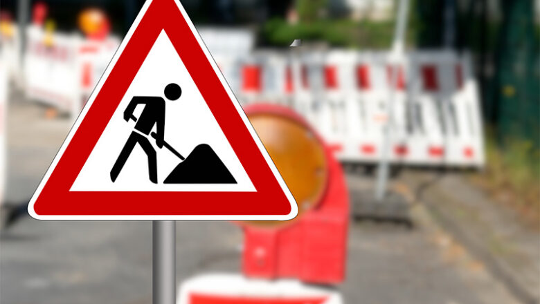 Fahrbahnsanierung auf der Berliner Straße
