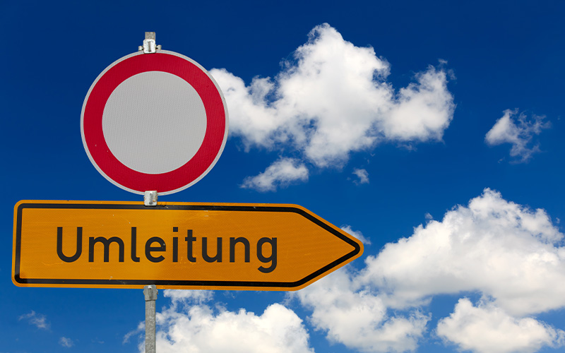 Die Bauarbeiten an der „Ringgleisschleife Süd-Ost“ erfordern ab Montag, 12. Oktober, bis zum 23. Oktober eine Vollsperrung des Brodwegs für Kraftfahrzeuge im Bereich der Eisenbahnbrücke und etwas südlich davon.